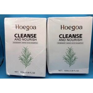 Hoegoa Cleanse and Nourish Rosemary Amino Acid Shampoo 100ml 3.38 fl oz 2 Pack